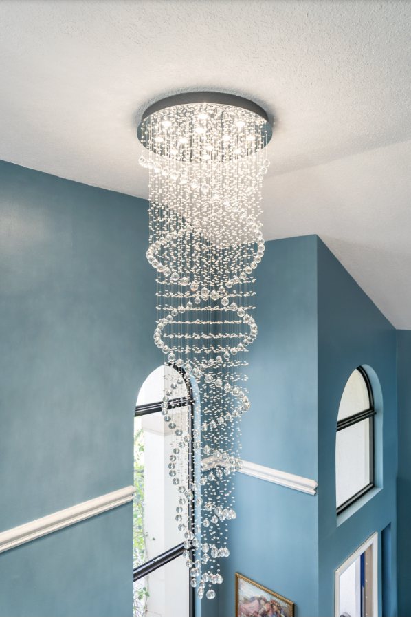 Chandelier Cynthia completed project photo 1