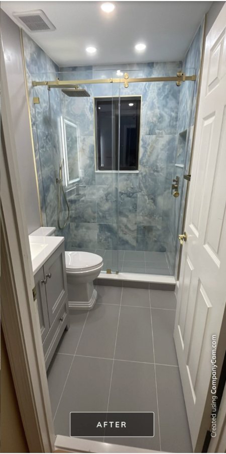 Guest Bathroom John completed project photo 6