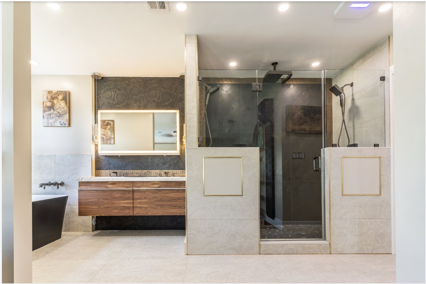 Master Bathroom Cynthia completed project photo 1