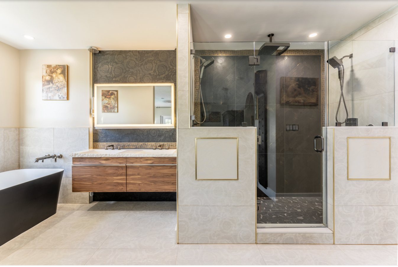 Master Bathroom Cynthia completed project photo 2