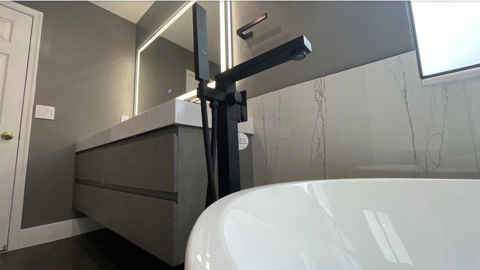 Master Bathroom John completed project photo 1