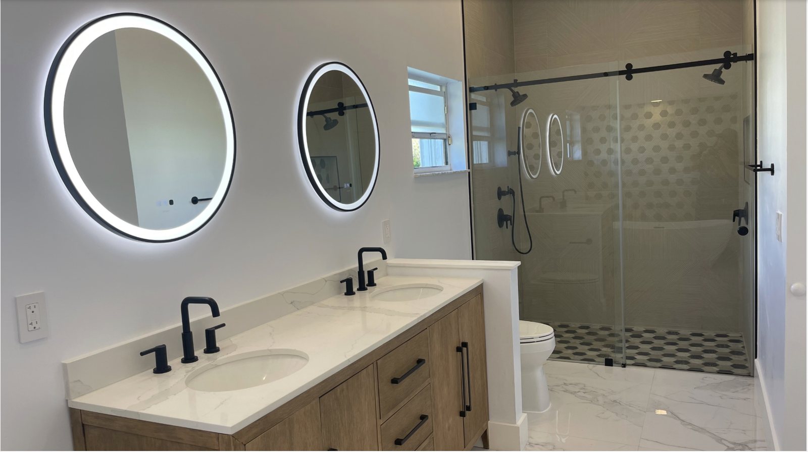 Master Bathroom Pitts completed project photo 1