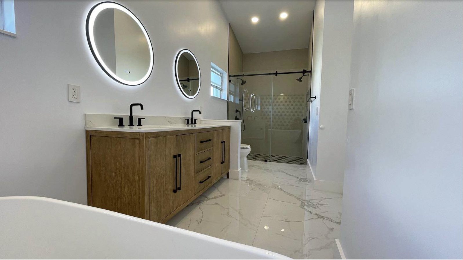 Master Bathroom Pitts completed project photo 2