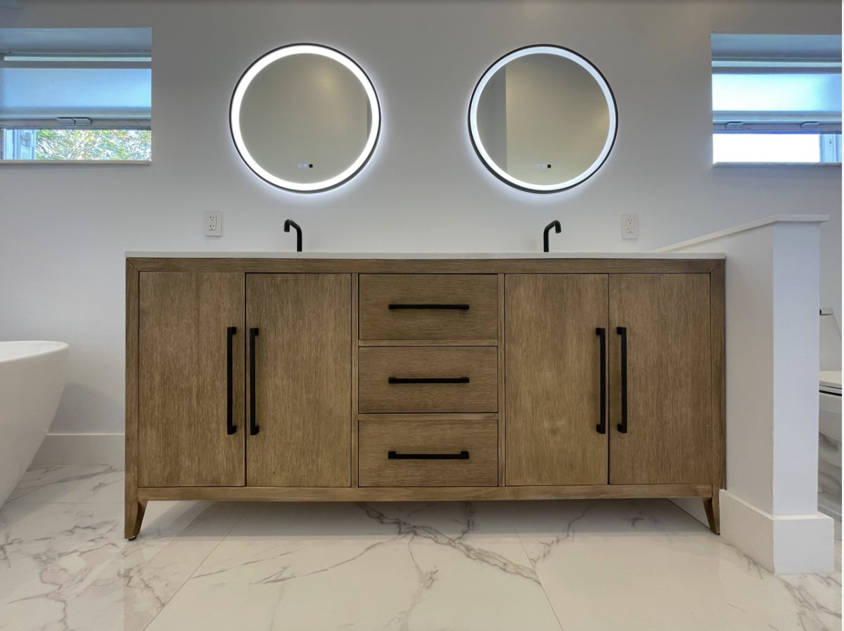 Master Bathroom Pitts completed project photo 5